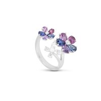 Anello Piero Milano Donna in Oro bianco Diamante CO826AB2Z